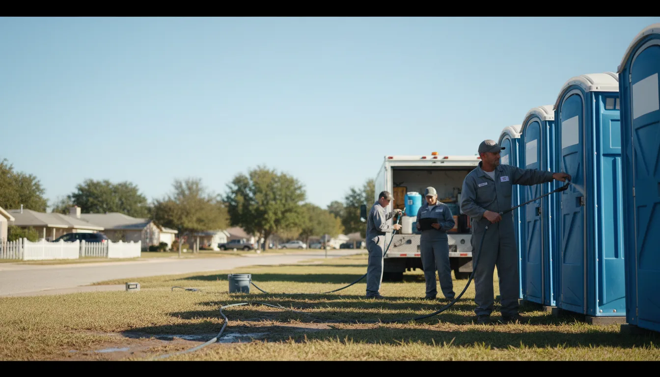 Long-Term Portable Toilet Rental in Healdton, OK near me